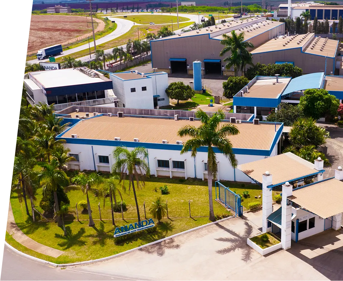 Vista aérea Ananda Metais Piracicaba